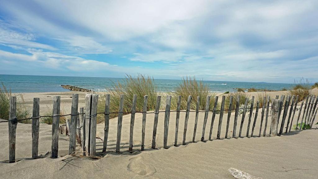 Studio Cabine Vue Port Avec Parking Prive, Piscine, Parc, Boulodrome Agde Exteriör bild