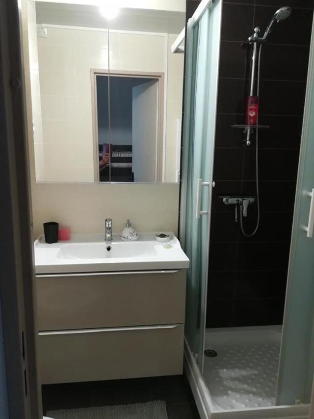 Studio Cabine Vue Port Avec Parking Prive, Piscine, Parc, Boulodrome Agde Exteriör bild